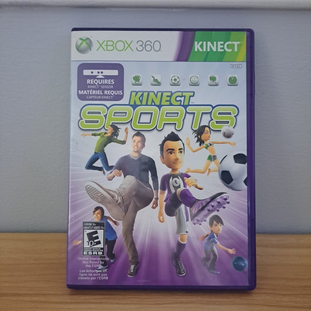 Kinect Sports (Xbox 360, 2010) Untested